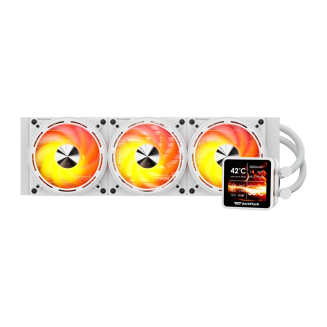  DARKFLASH DE360 120mm CPU Water Cooler (White) - 3