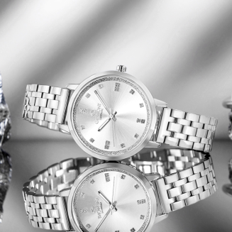 Zegarek Damski Giewont Sapphire Srebrny GW7370-B1 - 7