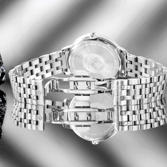 Zegarek Damski Giewont Sapphire Srebrny GW7370-B1 - 8