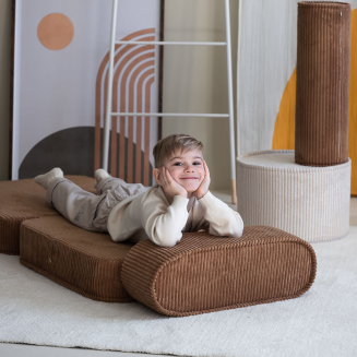 Rozkładany fotel dziecięcy Wigiwama Flip Chair Toffee - 5