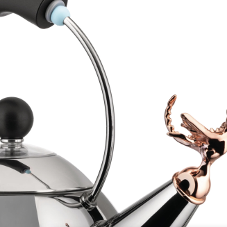 Czajnik z gwizdkiem Alessi 9093 Tea Rex 2l czarny - 2
