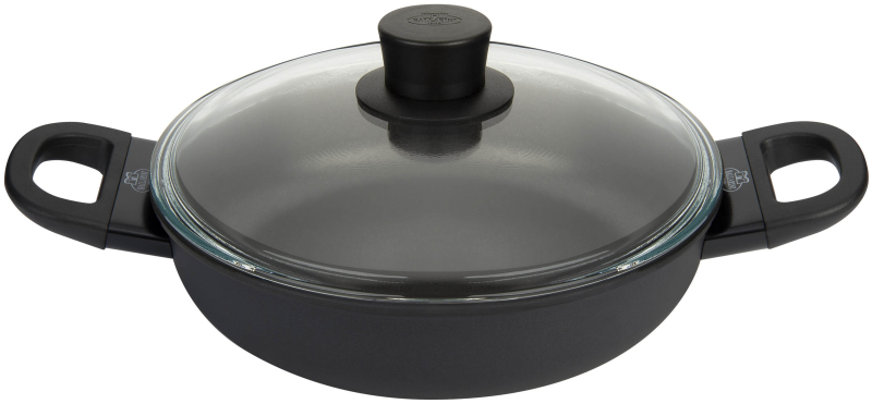  Deep frying pan with 2 handles Ballarini Avola - 24 cm