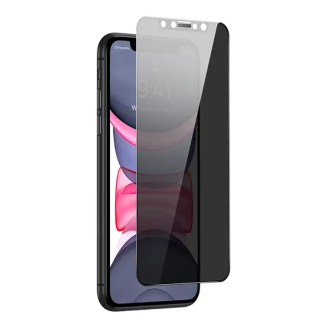 Szkło hartowane z filtrem prywatyzującym 0.3mm Baseus do iPhone 11/XR - 5
