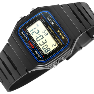 Zegarek Męski CASIO F-91W-1YEG + BOX - 3