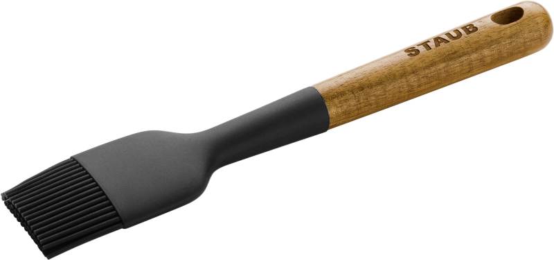  Staub pastry brush - 22 cm, Brown and black