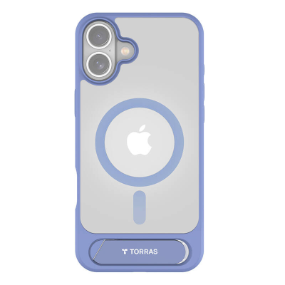 Etui TORRAS Pstand Series iPhone 16 (niebieskie)