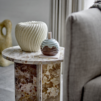 Stolik kawowy Bloomingville Jasmia Marble Brown - 2