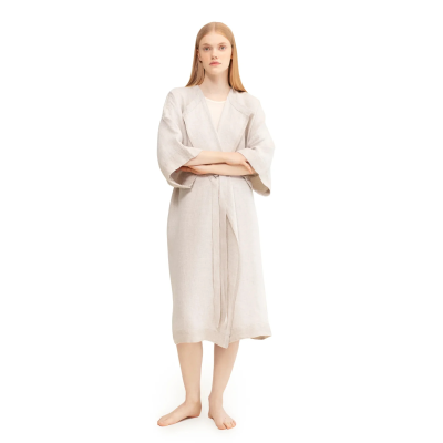Szlafrok Onesize Lapuan Kankurit Kaste linen