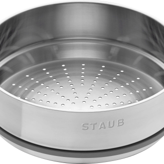 Garnek żeliwny okrągły z wkładem Staub - Niebieski, 5.25 ltr - 4