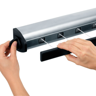 Suszarka łazienkowa rozciągana Brabantia 22 m Steel Mat - 3