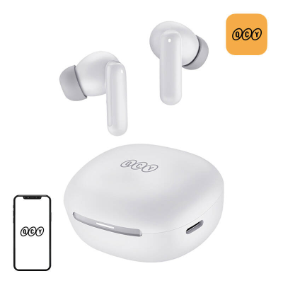  TWS QCY MeloBuds HT16 headphones (white)