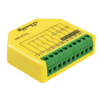 Sterownik taśm LED SHELLY Plus RGBW PM Wi-Fi/Bluetooth 2 szt. - 2