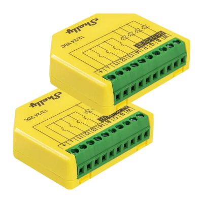  SHELLY Plus RGBW PM Wi-Fi/Bluetooth LED strip controller 2 pcs.