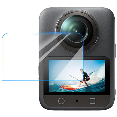 Szkło hartowane PULUZ do DJI Osmo 360 (przezroczyste)