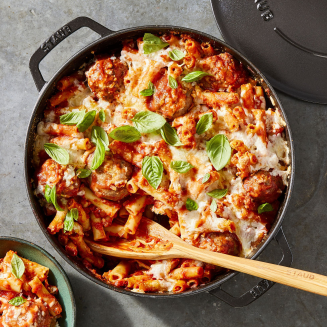 Głęboka patelnia do duszenia z pokrywą Staub Chistera 28 cm black - 5