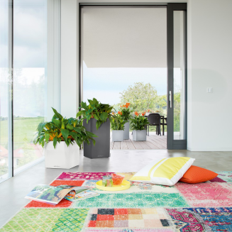 Donica Lechuza Canto Premium 40 kolumna antracyt metallic - 6