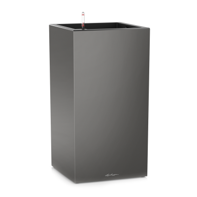Donica Lechuza Canto Premium 40 kolumna antracyt metallic