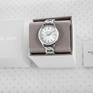 Zegarek Damski Michael Kors Slim Runway MK7474 + BOX - 5