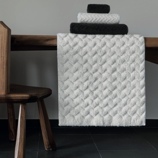 Dywanik łazienkowy Graccioza Hamilton White 60x100 cm - 2