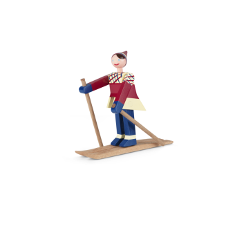 Figurka narciarza Kay Bojesen Datti the Skier - 3