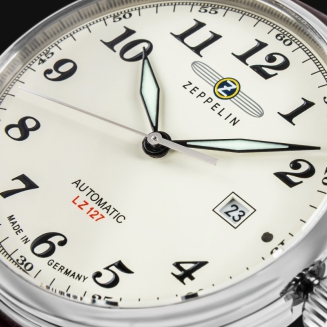 Zegarek Męski ZEPPELIN Automatic LZ 127 7656-5 + BOX - 4
