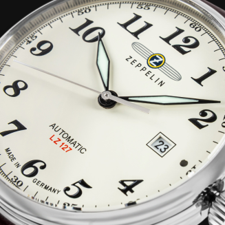 Zegarek Męski ZEPPELIN Automatic LZ 127 7656-5 + BOX - 4