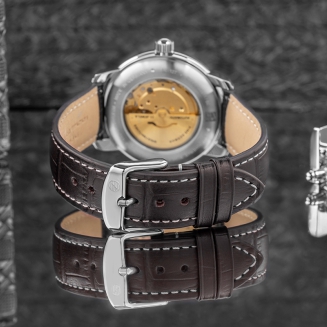 Zegarek Męski ZEPPELIN Automatic LZ 127 7656-5 + BOX - 7