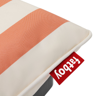  Fatboy Paletti Seat Stripe Orange Creme Garden Chair - 6