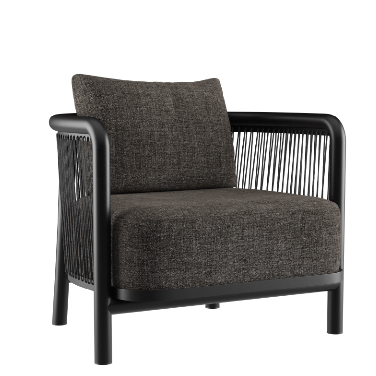 Fotel ogrodowy SACKit Kirra Lounge Chair Noir