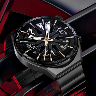 Smartwatch Rubicon RNCE99 Black Metal + Silicon SMARUB194 - 14