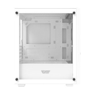Obudowa komputerowa DARKFLASH M305 Mesh bez wentylatorów (biała) - 7