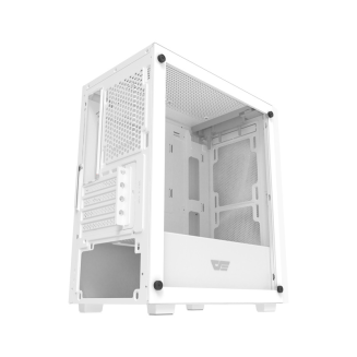 Obudowa komputerowa DARKFLASH M305 Mesh bez wentylatorów (biała) - 2