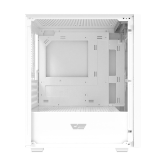 Obudowa komputerowa DARKFLASH M305 Mesh bez wentylatorów (biała) - 4