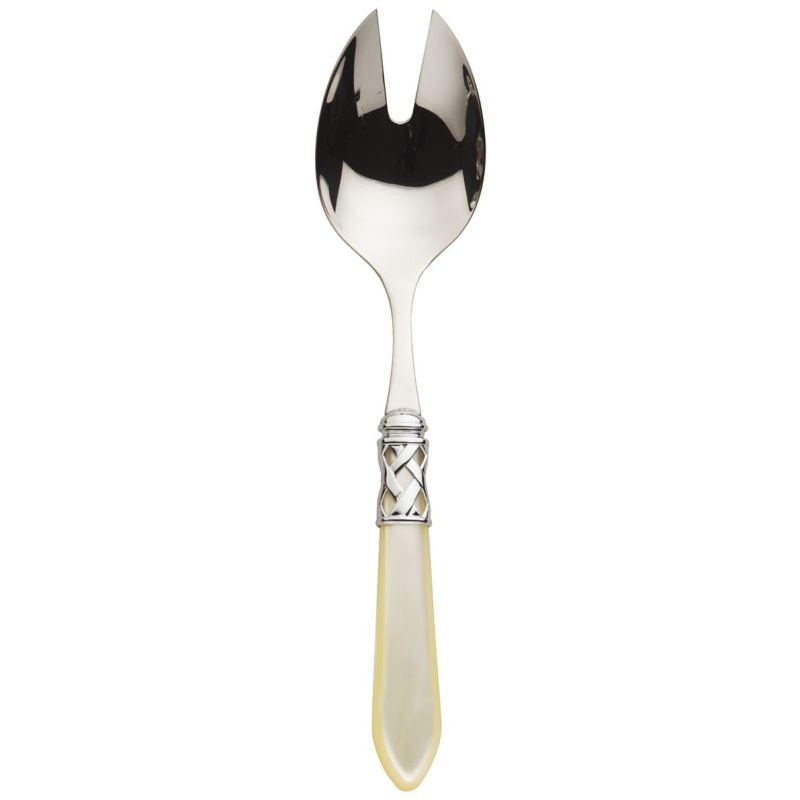 Widelec do sałatek Casa Bugatti Aladdin Ivory/Steel