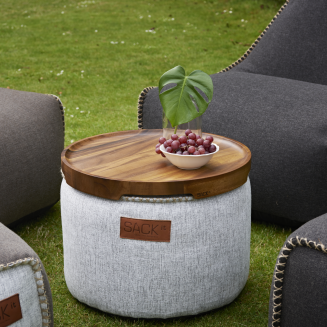 Pufa SACKit Cobana Pouf white - 4