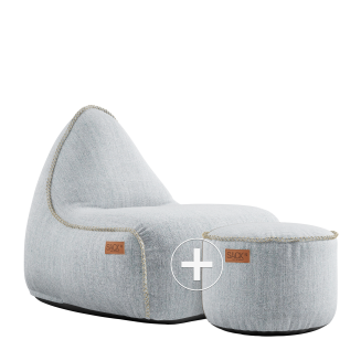 Pufa SACKit Cobana Pouf white - 2