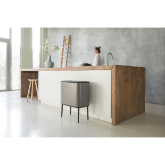 Kosz Brabantia Bo Touch Bin 11+11+11l platinum - 2