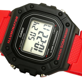 Zegarek Męski CASIO W-218H-4B + BOX - 3