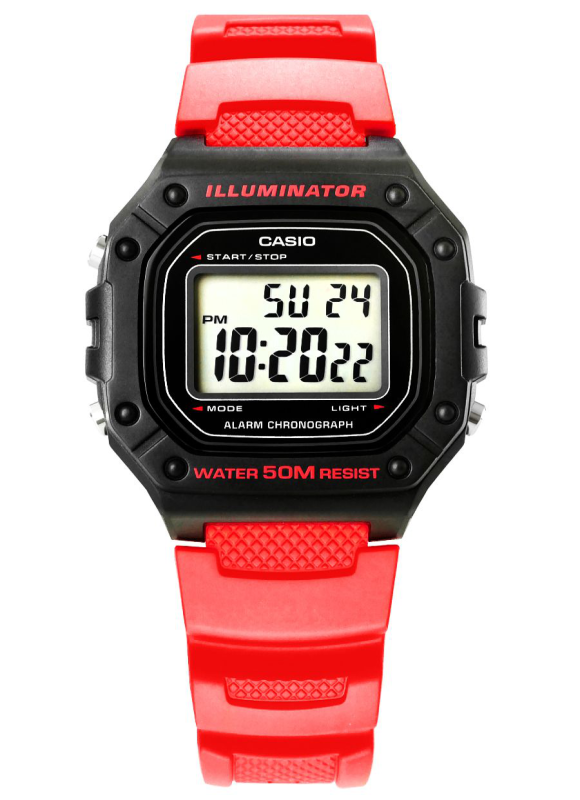 Zegarek Męski CASIO W-218H-4B + BOX