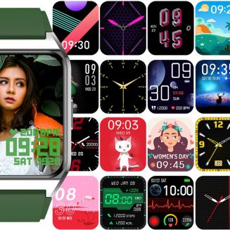 Smartwatch Rubicon RNCE89 Black SMARUB162 - 4