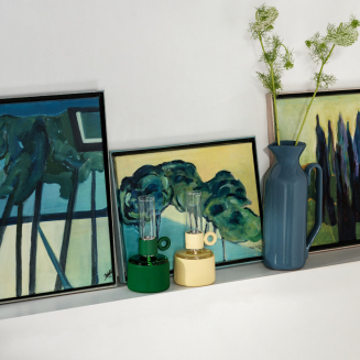 Lampa oliwna Fatboy Flamtastique XS Soft Deep Green - 9