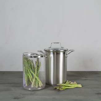 Garnek do gotowania szparagów Scanpan Impact 4.5 l - 9