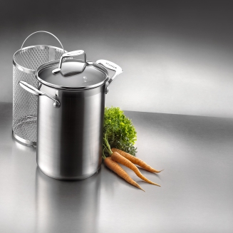 Garnek do gotowania szparagów Scanpan Impact 4.5 l - 8