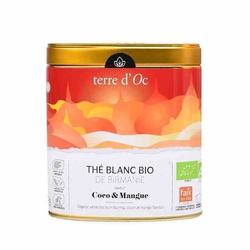 Herbata biała Terre d'Oc White tea Chai kokos/mango 40g