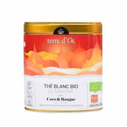 Herbata biała Terre d'Oc White tea Chai kokos/mango 40g
