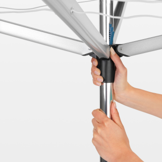 Obrotowa suszarka ogrodowa Brabantia Topspinner 50 m Grey - 4