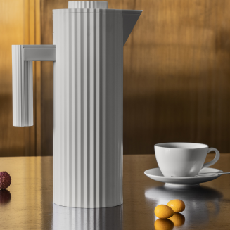 Termos Alessi Plissé 1l White - 4