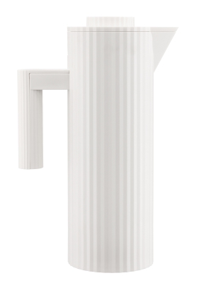 Alessi Plisse thermos 1l white