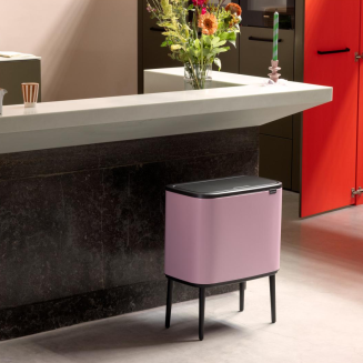 Kosz Brabantia Bo Touch Bin 23+11 l Lilac Pink - 11