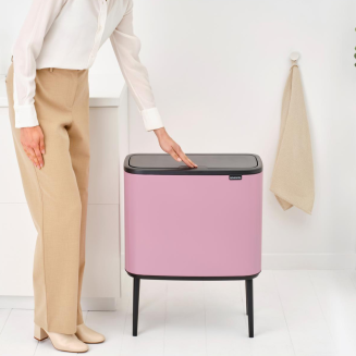 Kosz Brabantia Bo Touch Bin 23+11 l Lilac Pink - 9